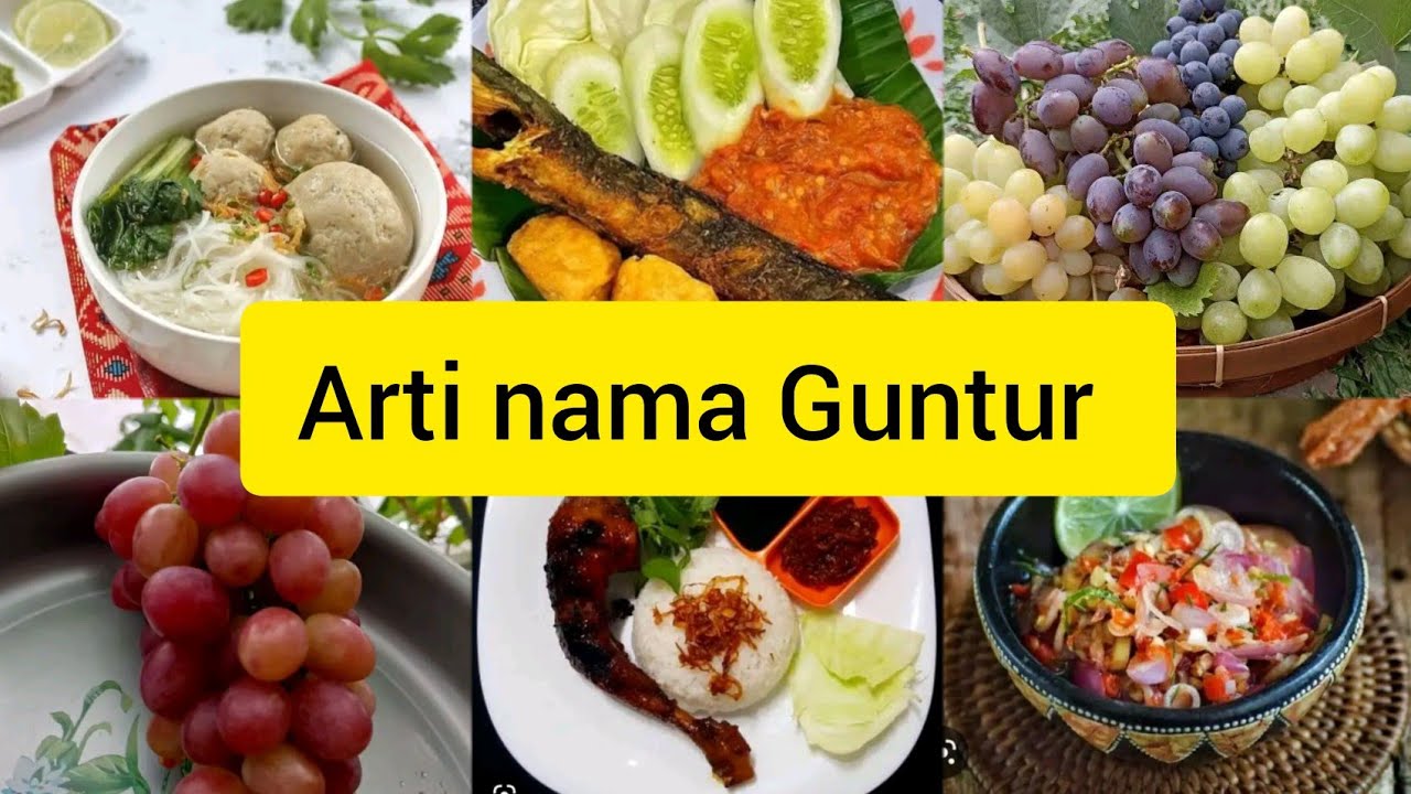 Arti Nama Guntur: Sebuah Simbol Kekuatan, Kehormatan, dan Keberanian